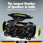 Blaupunkt Atomik Knightz 45K | Advanced DSP Tech I 27,000mAh I Neon Lights I Wireless Mic 450 W Bluetooth Party Speaker  (Black, 2.0 Channel) - Image 3