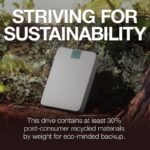 Seagate 5 TB External Hard Disk Drive (HDD) with 5 TB Cloud Storage  (Pebble Grey) - Image 2