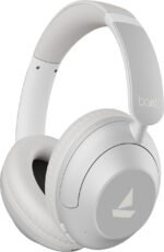 boAt Rockerz 650 Pro(2025 Launch), Touch/Swipe Controls, Dolby Audio, 80 Hrs Battery Bluetooth  (Silver Frost, On the Ear)