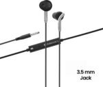 ZEBRONICS ZEB-BRO, With In-Line MiC, 3.5mm Jack, 10mm drivers, Compatible for Phone/Tablet Wired  (Black, In the Ear) - Image 2