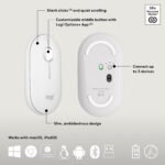 Logitech Pebble 2 Combo Bluetooth Standard Multi-device Keyboard Compatible with Desktop - Image 2