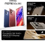 Infinix Note 50s 5G+ 45W Charger In the Box & AI (Marine Drift, 128 GB)  (8 GB RAM) - Image 2