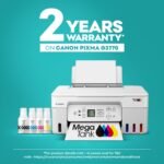 Canon PIXMA INK EFFICIENT G3770 Multi-function WiFi Color Ink Tank Printer for Print/Copy/Scan with 6000 black and 7700 color prints  (4 Ink Bottles Included) - Image 3
