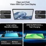 OPPO Pad SE 4 GB RAM 128 GB ROM 10.95 inch with Wi-Fi Only Gaming Tablet (Twilight Blue) - Image 3