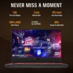 ASUS TUF Gaming A15 AMD Ryzen 7 Octa Core 7435HS - (16 GB/512 GB SSD/Windows 11 Home/8 GB Graphics/NVIDIA GeForce RTX 4060/144 Hz) FA507NVR-LP204WS Gaming Laptop  (15.6 inch, Mecha Gray, 2.2 Kg, With MS Office) - Image 3