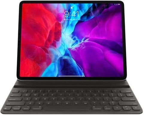 original-imahyz2vzszrpttc.jpeg Apple Smart Keyboard Folio for iPad Pro 12.9" (6th generation) MXNL2HN/A Bluetooth Tablet Keyboard (Black) - Image 1