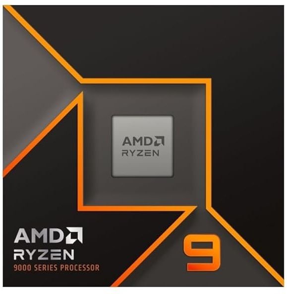 ryzen-9-9900x-amd-original-imah3hdnuadu8hfr.jpeg AMD Ryzen 9 9900X 4.4 GHz Upto 5.7 GHz AM5 Socket 12 Cores 24 Threads Desktop Processor (Silver) - Image 1