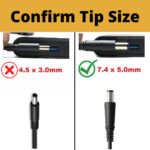 Myria laptop charger adapter Big tip 65 W Adapter  (Power Cord Included) - Image 2