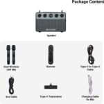 ZEBRONICS StudioXOne (TSPK 102), BTv5.3, 8h playback, Guitar Control, OTG Live Stream 240 W Bluetooth Home Audio Speaker  (Black, Stereo Channel) - Image 3