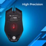 ZEBRONICS ZEB PHERO with DPI Switch, High Precision, Plug & Play, 4 Buttons Wired Ambidextrous Optical Gaming Mouse - Image 2