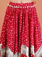 Printed Gotta Patti Ready to Wear Lehenga With Choli - Image 3