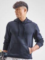 HIGHLANDER Men Navy Blue Sweatshirt