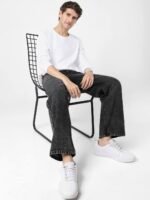 Men's Loose Baggy Fit Non-Stretchable Washed Jeans - Image 4