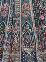 Embellished Sequinned Semi-Stitched Lehenga & Unstitched Blouse With Dupatta - Image 3