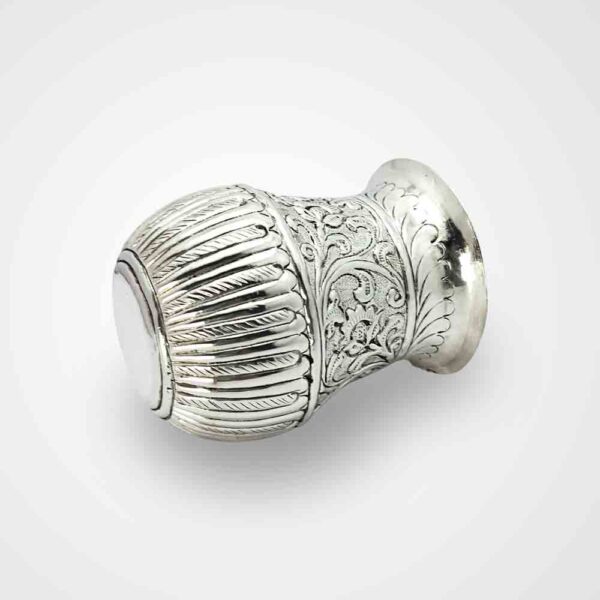 Copper Silver Coated Handicraft Lota - Image 3