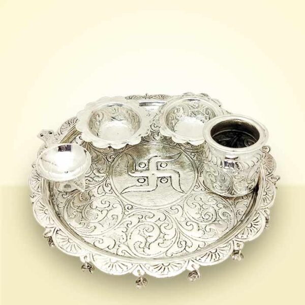 Satvik Shringar Puja Thali Set