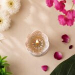 Brass Silver Plated Handicraft Floral Design Diya - Image 3